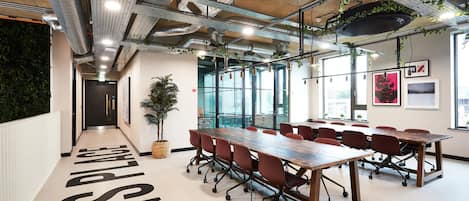 Sala de estar en el lobby