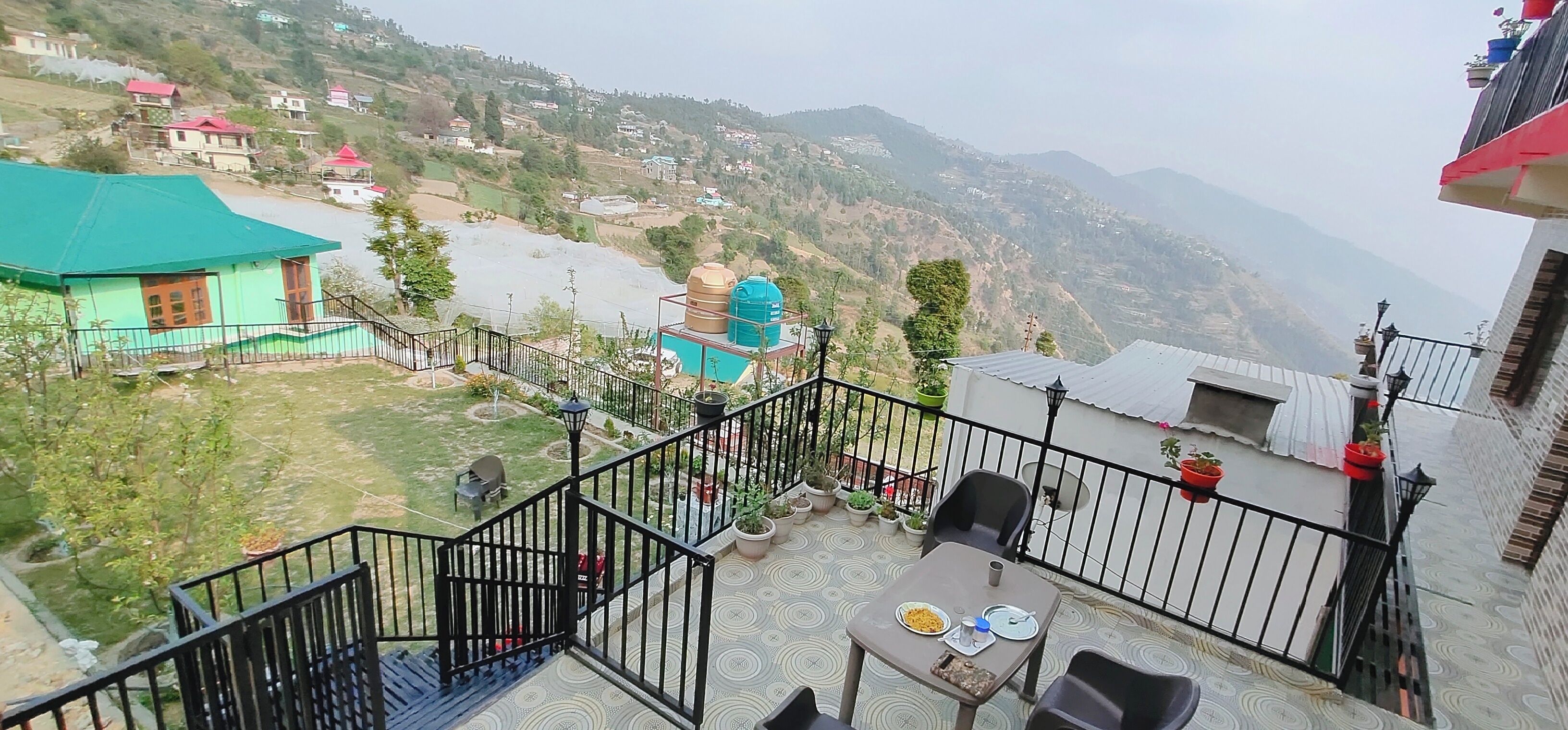 Façade de l’hébergement