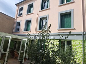 Fassade der Unterkunft