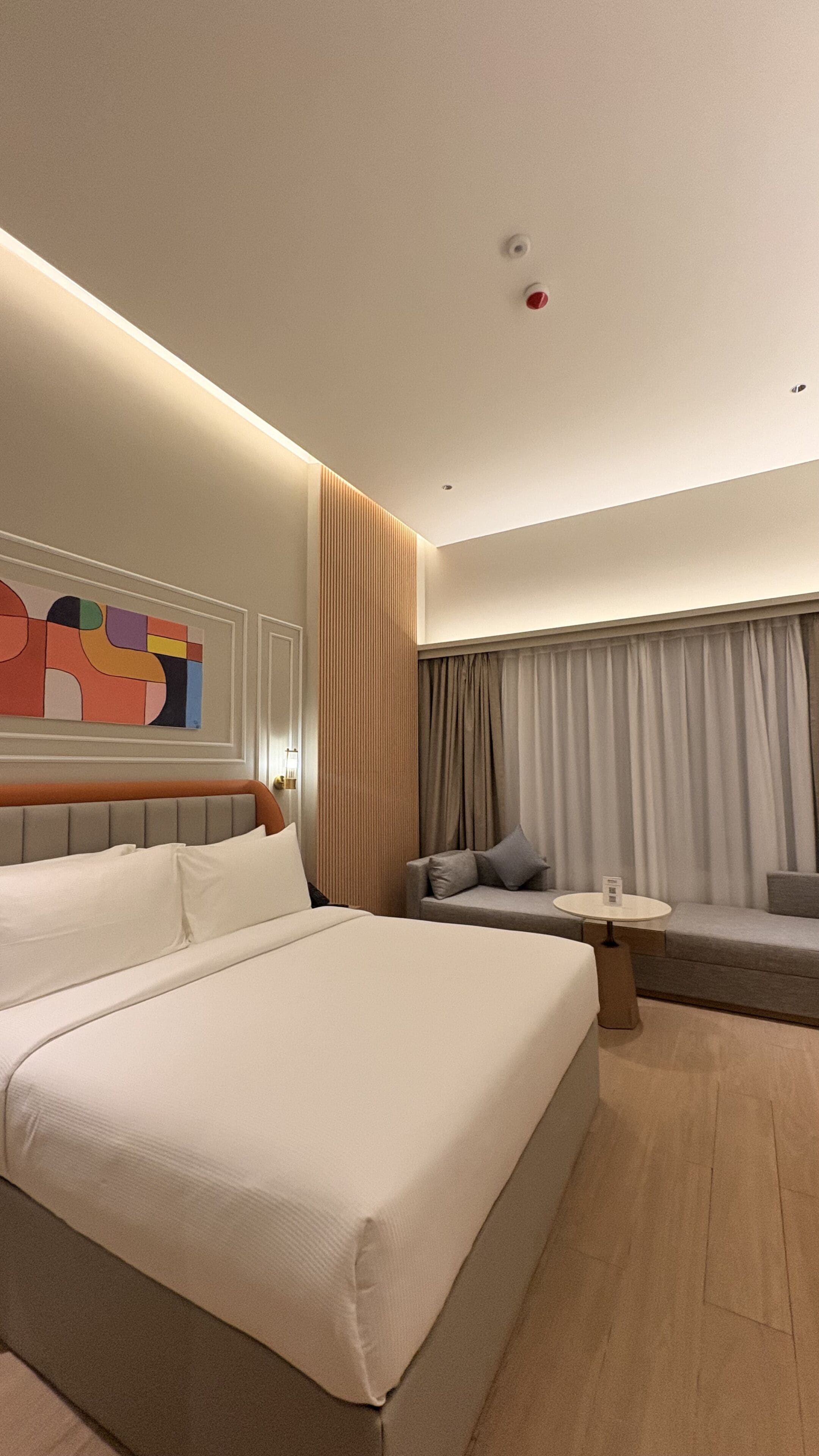 Premium bedding, free WiFi, bed sheets