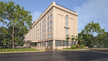 Fassade der Unterkunft