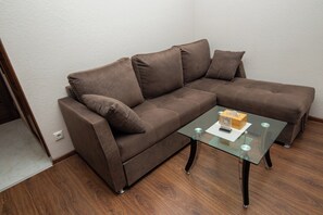 Quarto casal ou duplo clássico, sacada, vista para a cidade | Roupas de cama de algodão egípcio, roupas de cama premium