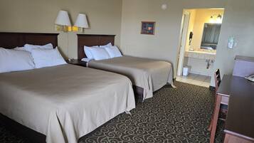 Desk, laptop workspace, free WiFi