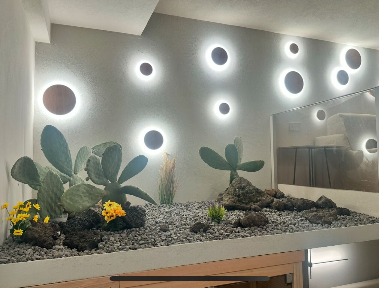 Luxury Duplex | Living area | 55-inch Smart TV with satellite channels