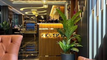 Sala de estar en el lobby