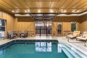 Piscine couverte