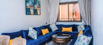 luxurious family-friendly apartment in Agadir with WiFi & 8 min from the beach