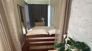 1 Schlafzimmer, Schreibtisch, Bügeleisen/Bügelbrett, WLAN