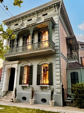 Voorkant van accommodatie