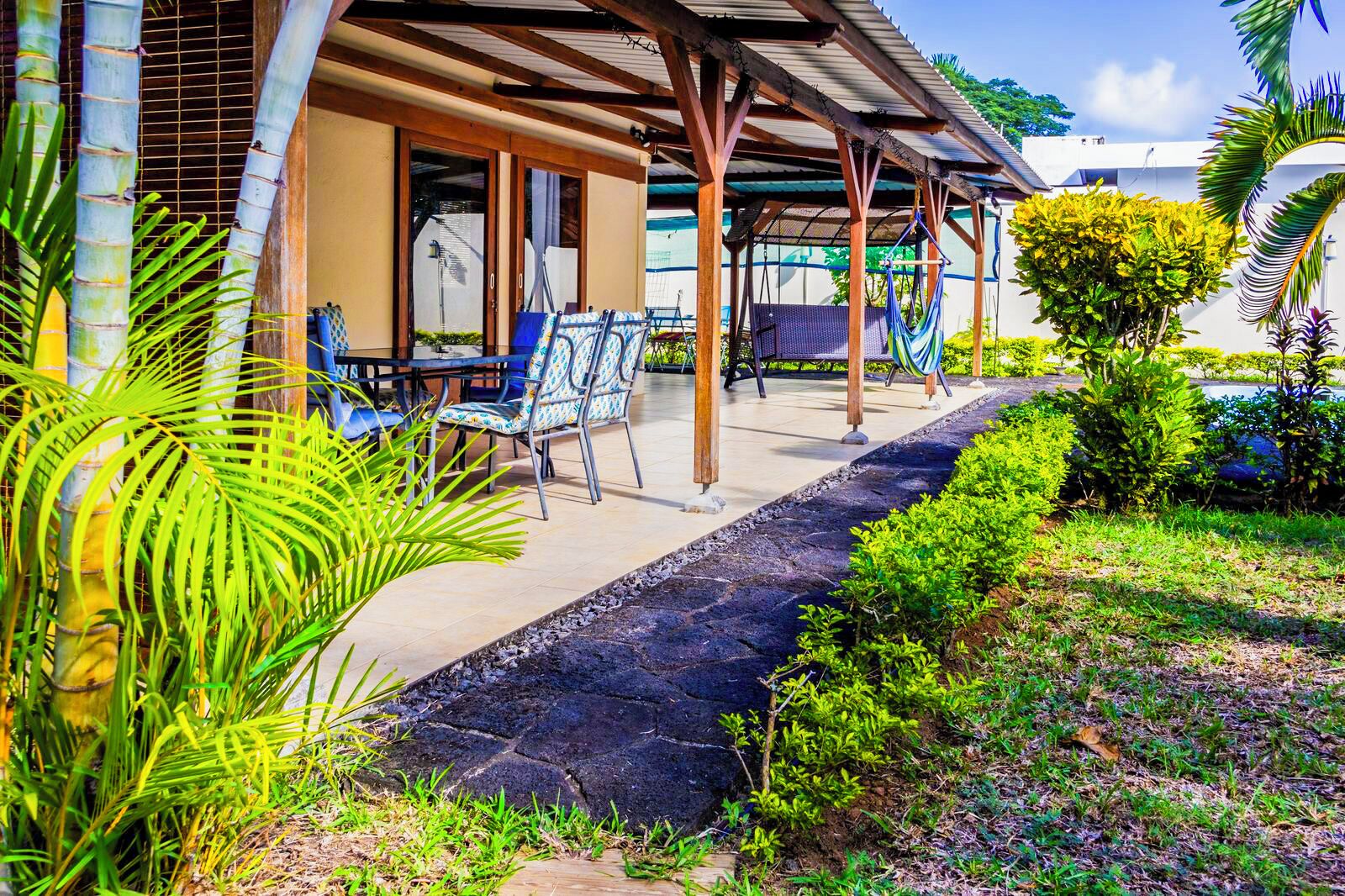 Villa Deluxe, piscine privée, vue piscine | Terrasse/Patio