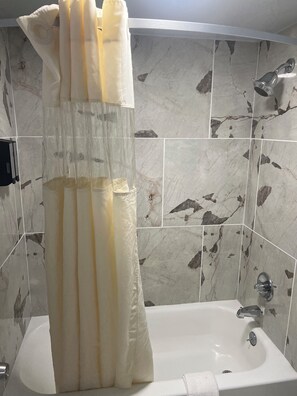 Standard Room, 1 King Bed | Bathroom - Galaxy Inn & Suites (Little Rock)