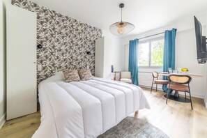 1 bedroom, free WiFi, bed sheets - L'ICONE DE LA GUIERLE (Brive-la-Gaillarde)