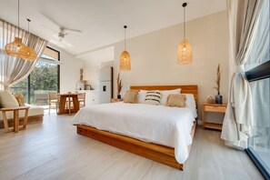 1 bedroom, iron/ironing board, WiFi, bed sheets - The Bungalows #1 - Lush Gardens & Pristine Lap Pool - Flamingo Beach (Playa Flamingo)