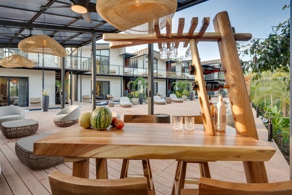 Restaurante al aire libre