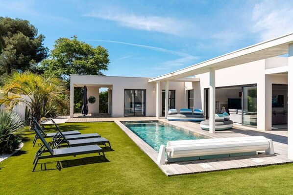 Una piscina climatizada