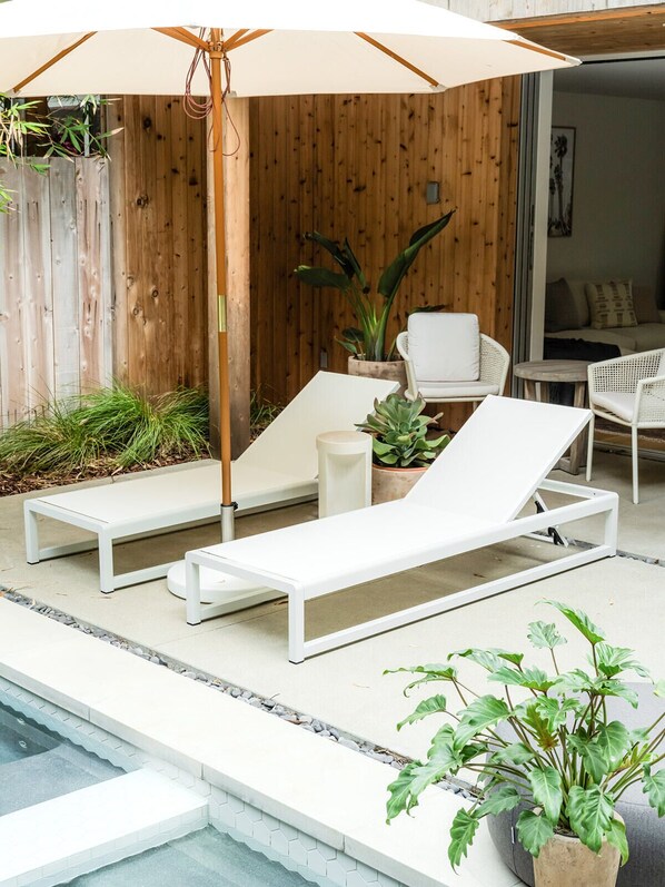 Terrace/patio - Encinitas Beach House with Pool (Encinitas)