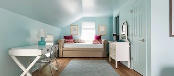 "Elegant Emily Dickinson Junior Suite with King Bed & Fireplace