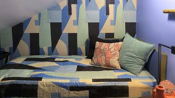 1 habitación y ropa de cama