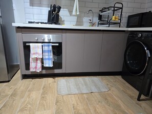 Microwave, oven, stovetop