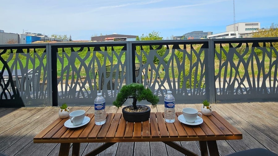 Stylish 3 BR with 2 terraces and parking