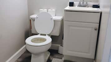 Towels, toilet paper