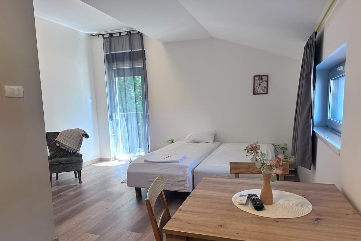 Classic Studio Suite, Non Smoking | Laptop workspace, free WiFi, bed sheets