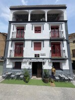 Fachada del alojamiento