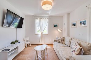 TV connectée, cheminée