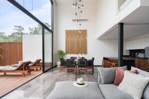 Living area - Karanda by Beach Please Tulum (Tulum)