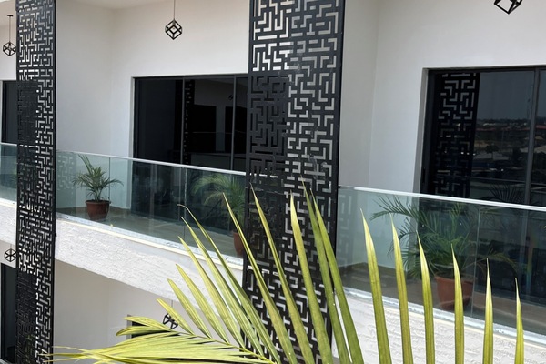 Deluxe Double Room, Balcony, Pool View | Desk, laptop workspace, free WiFi