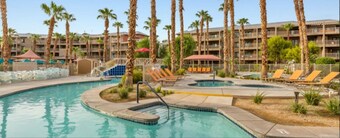 2 bedroom Condo-style room. Pool, Lazy River, Fitness Center