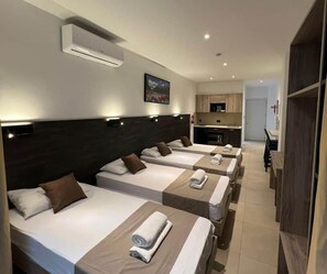 1 chambre, fer et planche à repasser, Wi-Fi, draps fournis