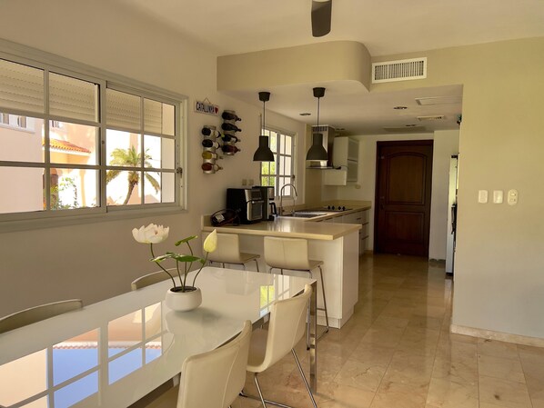 Microwave, oven, stovetop