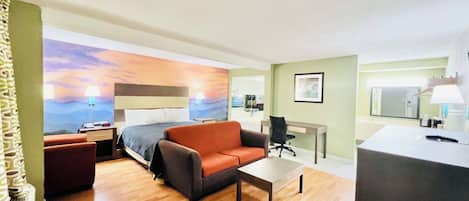 Superior-huone, 1 suuri parisänky, tupakointi kielletty | Työpöytä, kannettavalle tietokoneelle sopiva työtila, ilmainen Wi-Fi