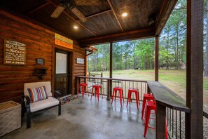 Cabin, Multiple Beds, Hot Tub, Garden View (Sugar Mama) | Terrace/patio - Sugar Mama Cabin for 10! (Broken Bow)