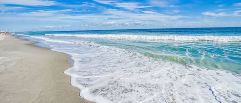 Accommodatie ligt op het strand