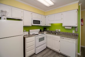 Fridge, microwave, oven, stovetop - Charming Oceanfront Retreat + Pool Access (Myrtle Beach)
