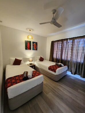 4 bedrooms, iron/ironing board, free WiFi, bed sheets