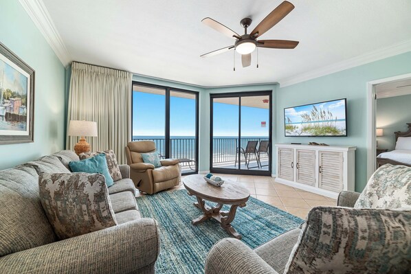 TV - Phoenix X 803 | Beachfront | Next to Flora-Bama | Pools & Hot Tubs | My Beach Getaways (Orange Beach)