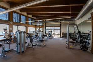 Fitness facility - Calico Haven at BRMC | Hot Tub, Views, Pool (Boone)