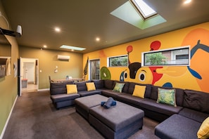 Smart TV, video games, stereo, offices