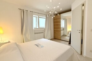 2 bedrooms, bed sheets - M427 - Marcelli, new three-room apartment with private pool (Numana)