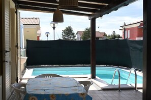 Pool - M427 - Marcelli, new three-room apartment with private pool (Numana)