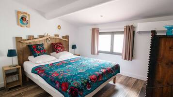 5 chambres, Wi-Fi gratuit