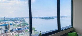 Cozy 1-bedroom apartment with WiFi, AC  & wonderfull views in lovely Guayaquil