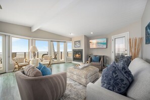 スマートテレビ、暖炉