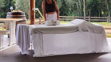 Hot stone massages, Swedish massages, body scrubs, facials, massages