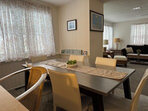 Dining - Leelanau Family Fun Home. 
Location, Location, Location! Close to everything. (Lake Leelanau)