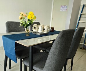 Comfort-Apartment, Stadtblick | Wohnbereich
