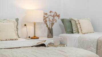 2 chambres, fer et planche Ă  repasser, Wi-Fi gratuit, draps fournis